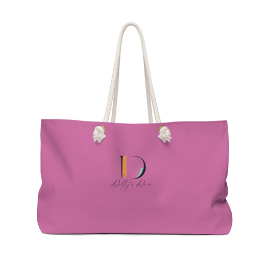 Light Pink Weekender Bag
