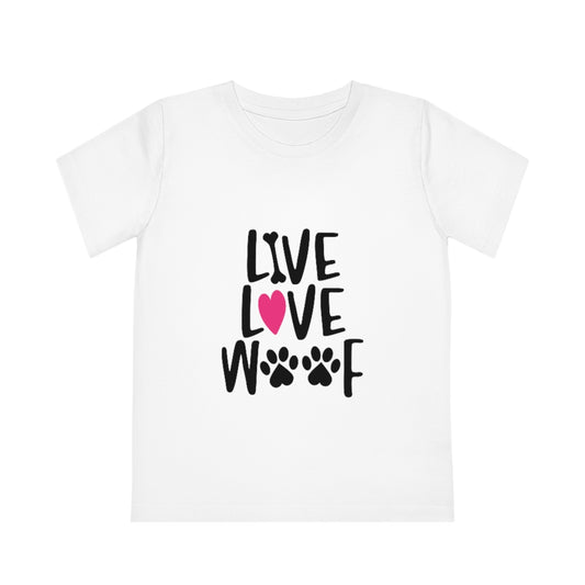 Live, Love, Woof T-Shirt