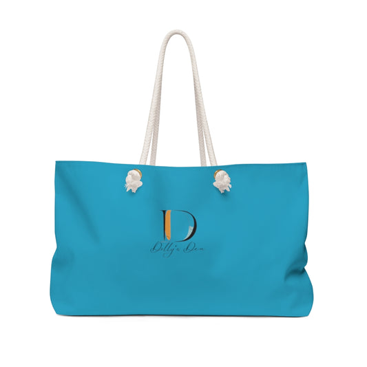 Turquoise Weekender Bag