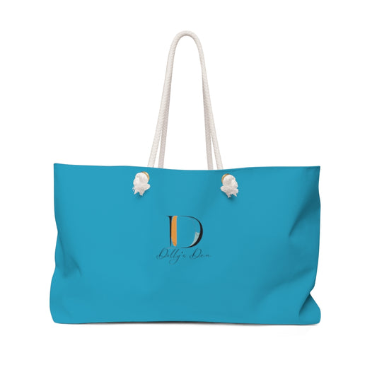 Turquoise Weekender Bag